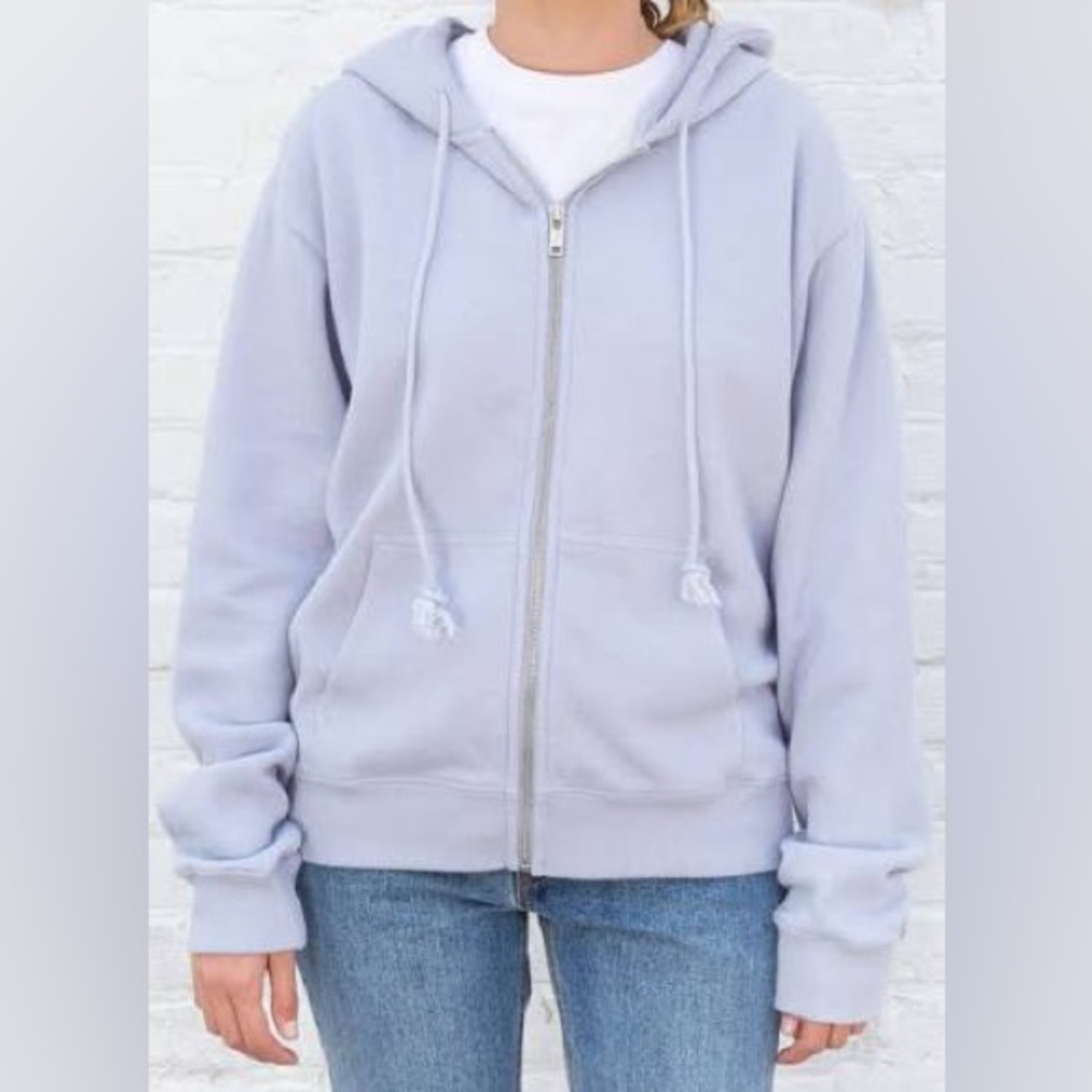Brandy Melville Christy Zip Up Hoodie